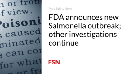 FDA publicizes current Salmonella outbreak; different investigations continue