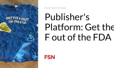 Publisher’s Platform: Fetch the F out of the FDA