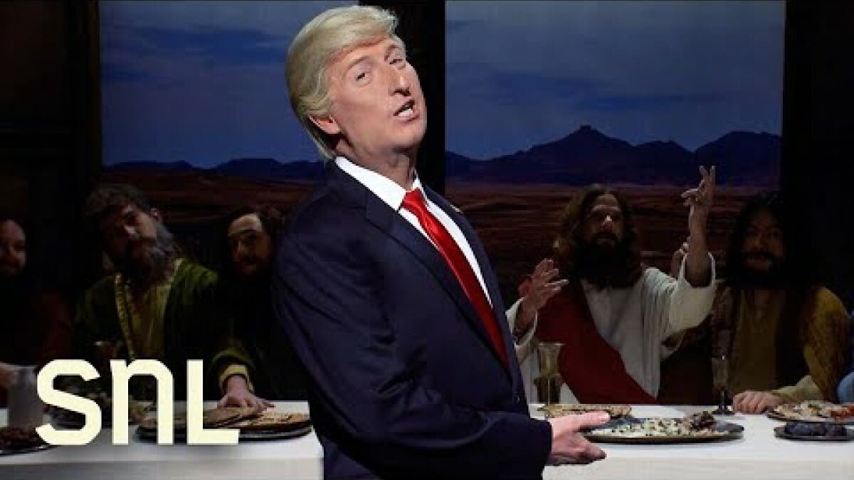 Trump compares himself to Jesus on Easter in ‘SNL’ cool beginning
