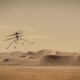 NASA launched wild photographs of Mars helicopter flying over an alien desolate tract