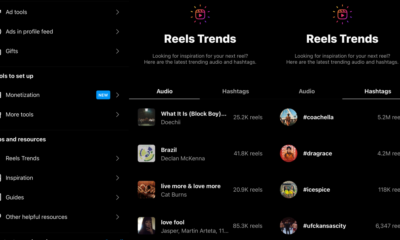 Instagram Reels launches contemporary metrics and trending audio