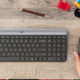 Set on Logitech mouse and keyboard affords at Amazon