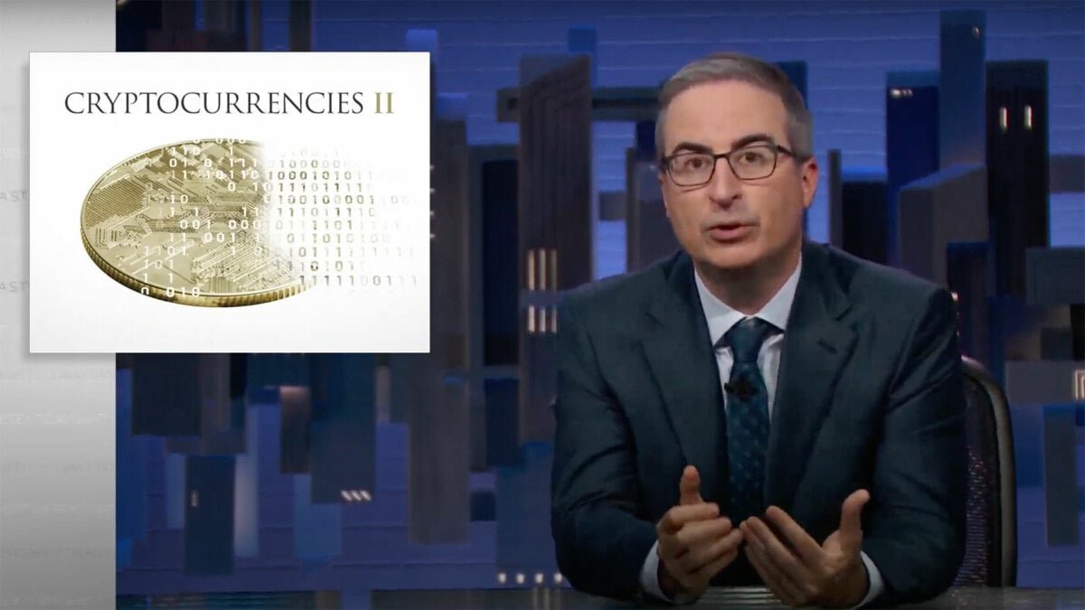 John Oliver explores the dark facet of cryptocurrency