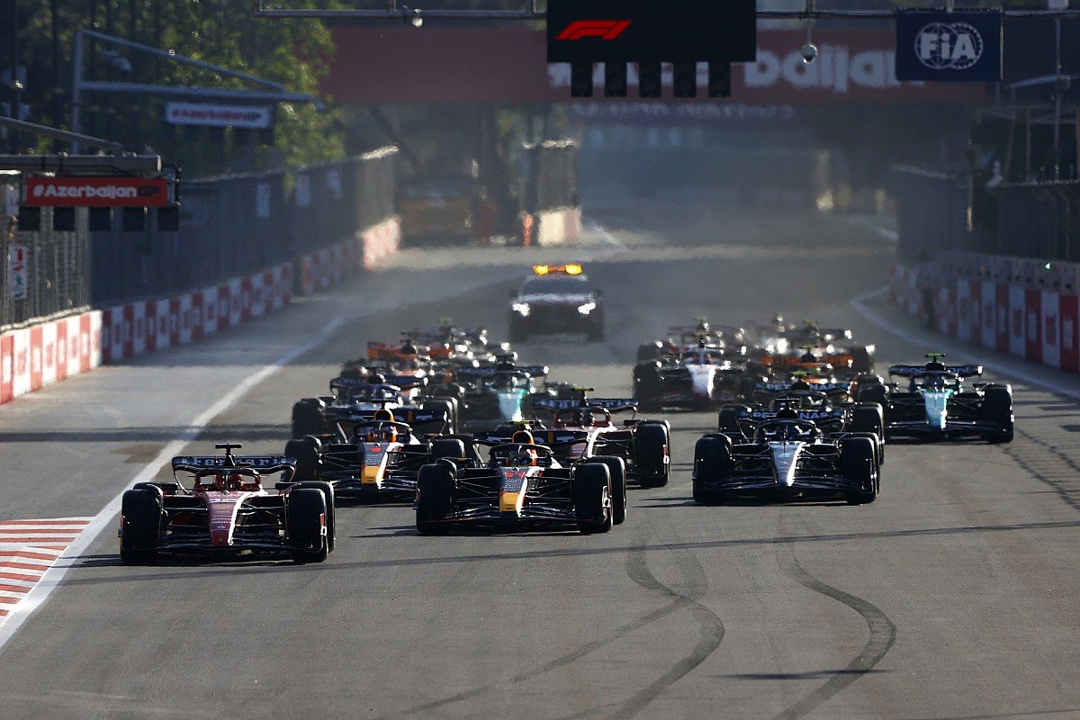 F1 results: Sergio Perez wins Azerbaijan GP bound