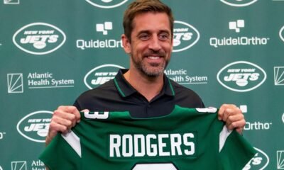 Jets’ Aaron Rodgers soars to high of NFL’s checklist of most sensible possible-promoting jerseys