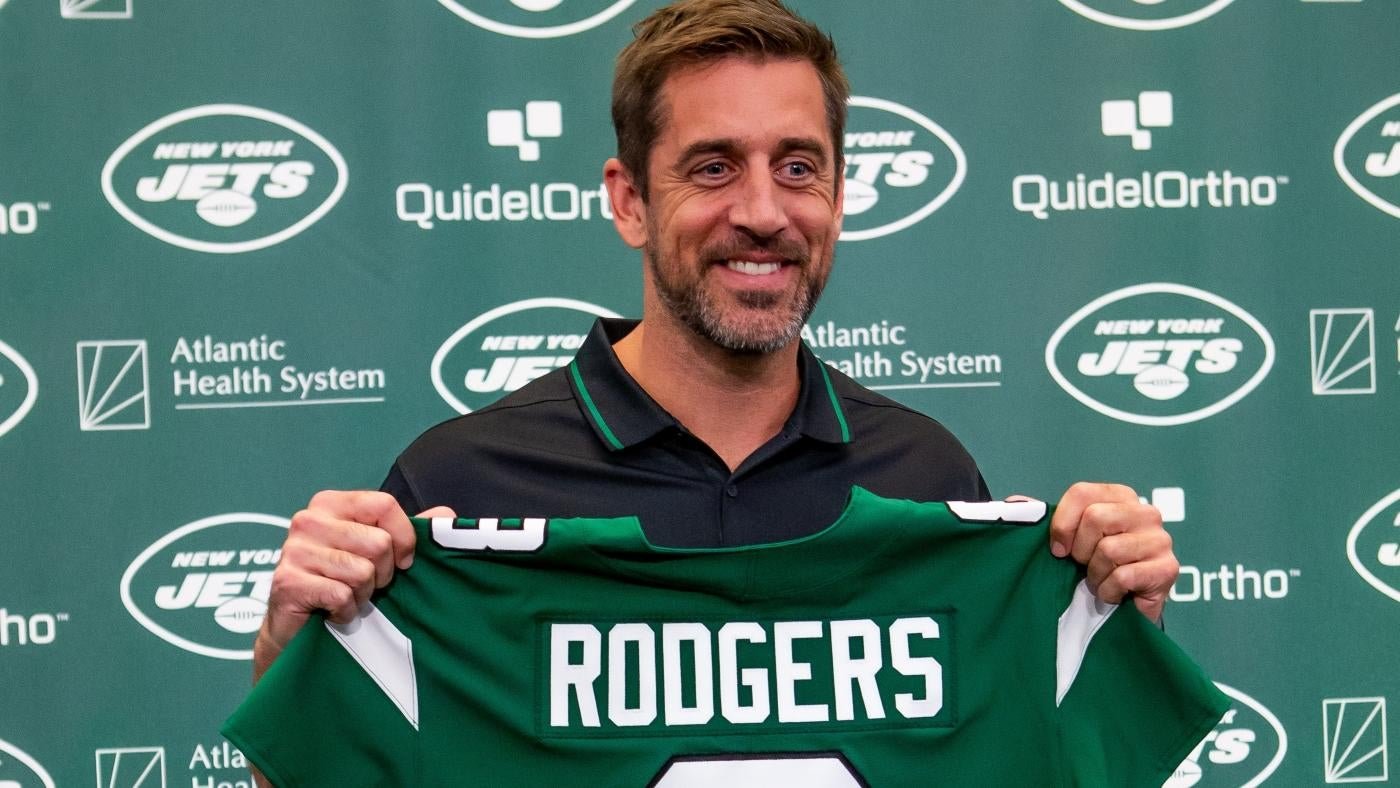 Jets’ Aaron Rodgers soars to high of NFL’s checklist of most sensible possible-promoting jerseys