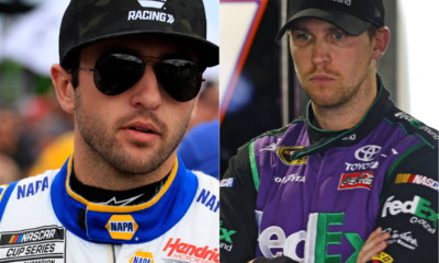 Denny Hamlin Claps Relieve at Scamper Elliott’s “Bulls**t Pass” as Golden Boy Tries to Play It Off as “Unlucky Circumstances”