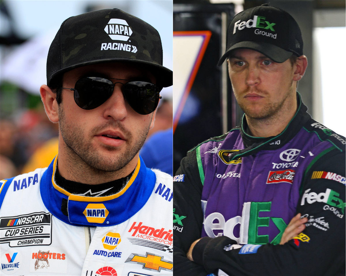 Denny Hamlin Claps Relieve at Scamper Elliott’s “Bulls**t Pass” as Golden Boy Tries to Play It Off as “Unlucky Circumstances”