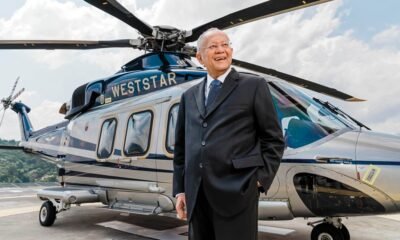 Syed Azman Syed Ibrahim’s Weststar Aviation Services and products is flying high.