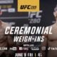 UFC 289 Ceremonial Weigh-In Video