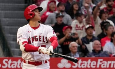 Ohtani falls 1 hit frightened of cycle whereas pitching –