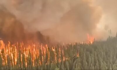 Western Canada coated in smoke as wildfires loosen grip on Quebec