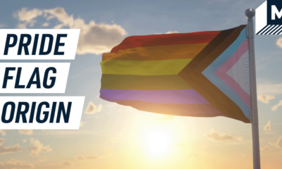 The muse of the LGBTQ+ pride flags