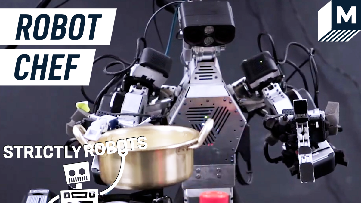 Watch this robot educate us the excellent design to cook dinner ramen