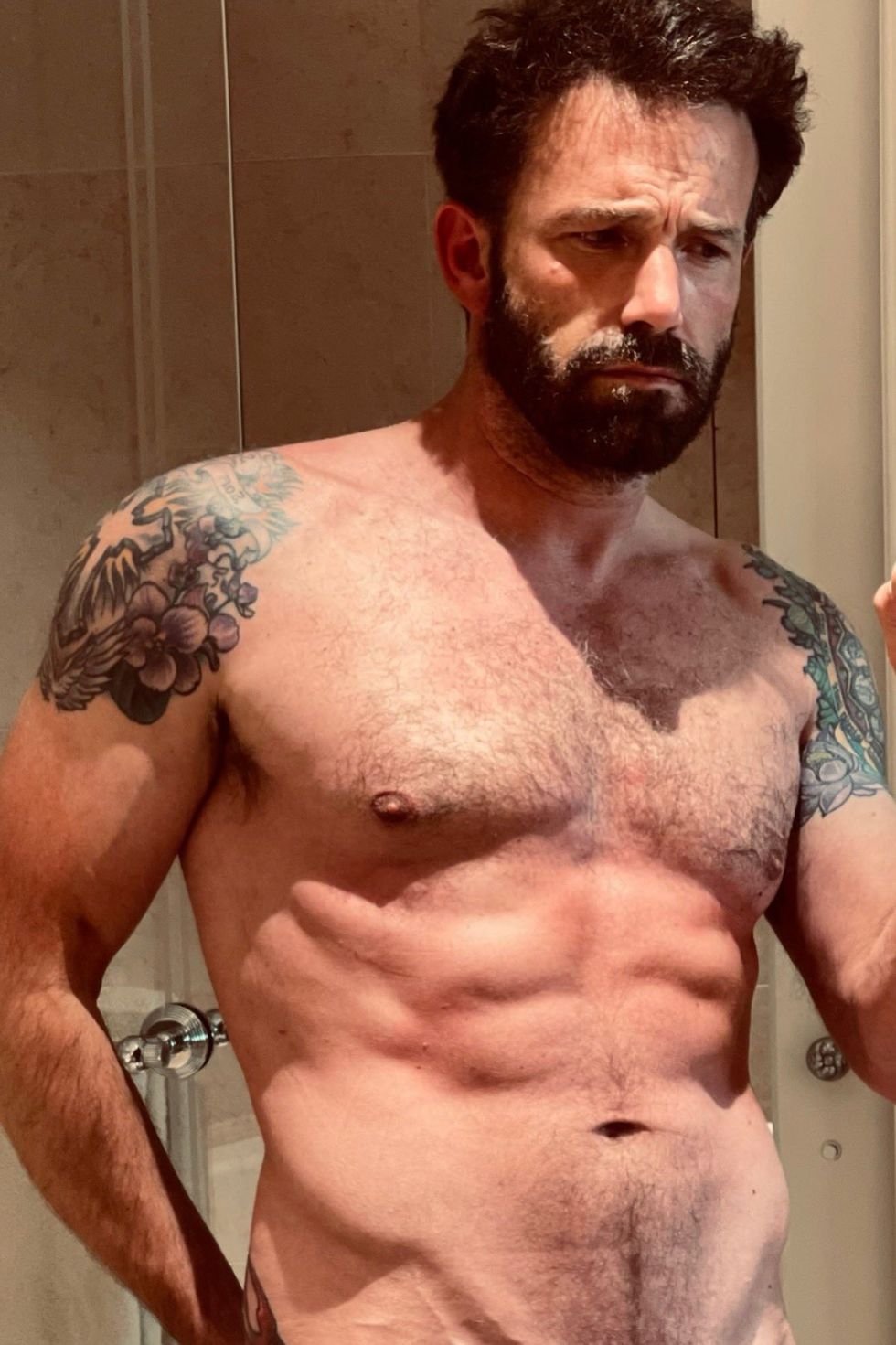 J-Lo Very finest Shared a Shirtless Thirst Trap of Ben Affleck Having a look Jacked