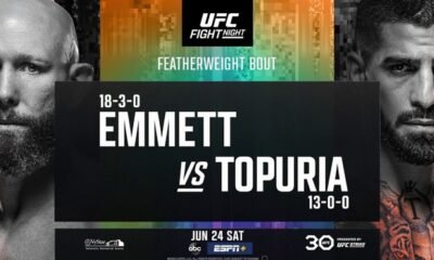 UFC Jacksonville Dwell Results – Josh Emmett vs. Ilia Topuria