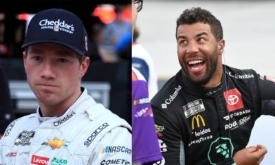 Tyler Reddick Left With a Hilarious Poker Face After Shedding to Teammate Bubba Wallace