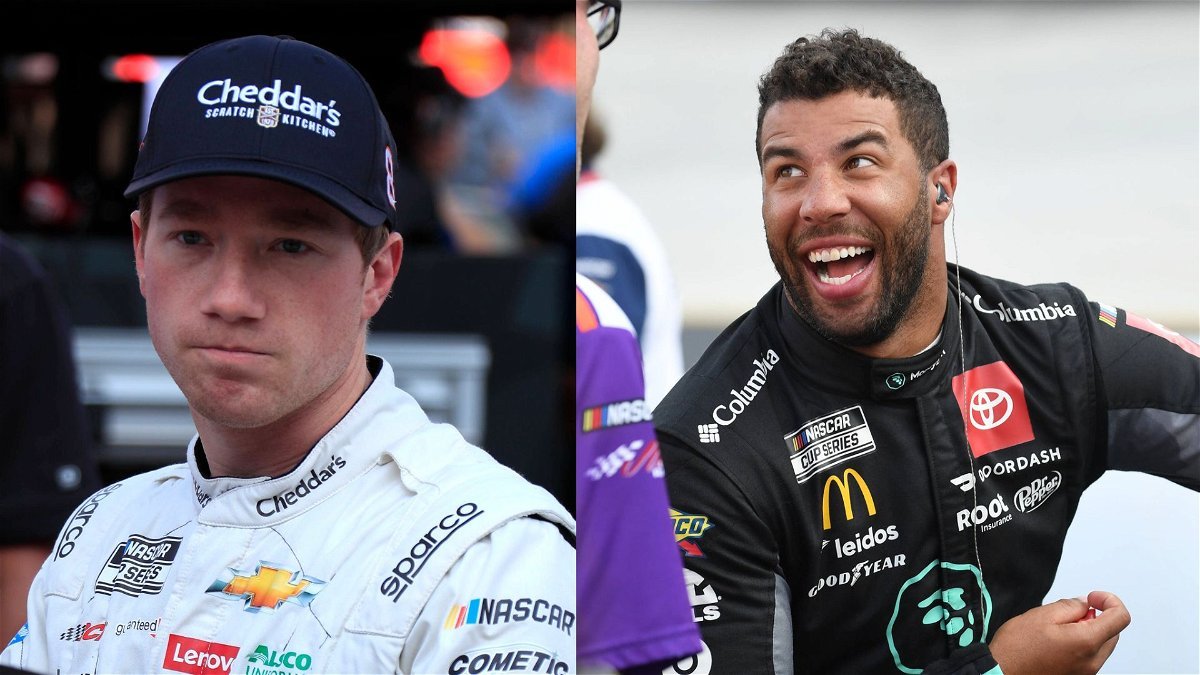 Tyler Reddick Left With a Hilarious Poker Face After Shedding to Teammate Bubba Wallace