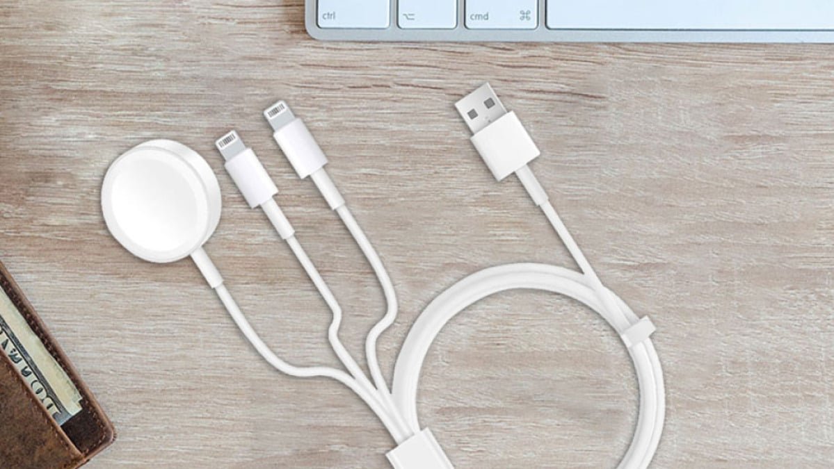 Strength up three Apple devices instantly with this $18 wire