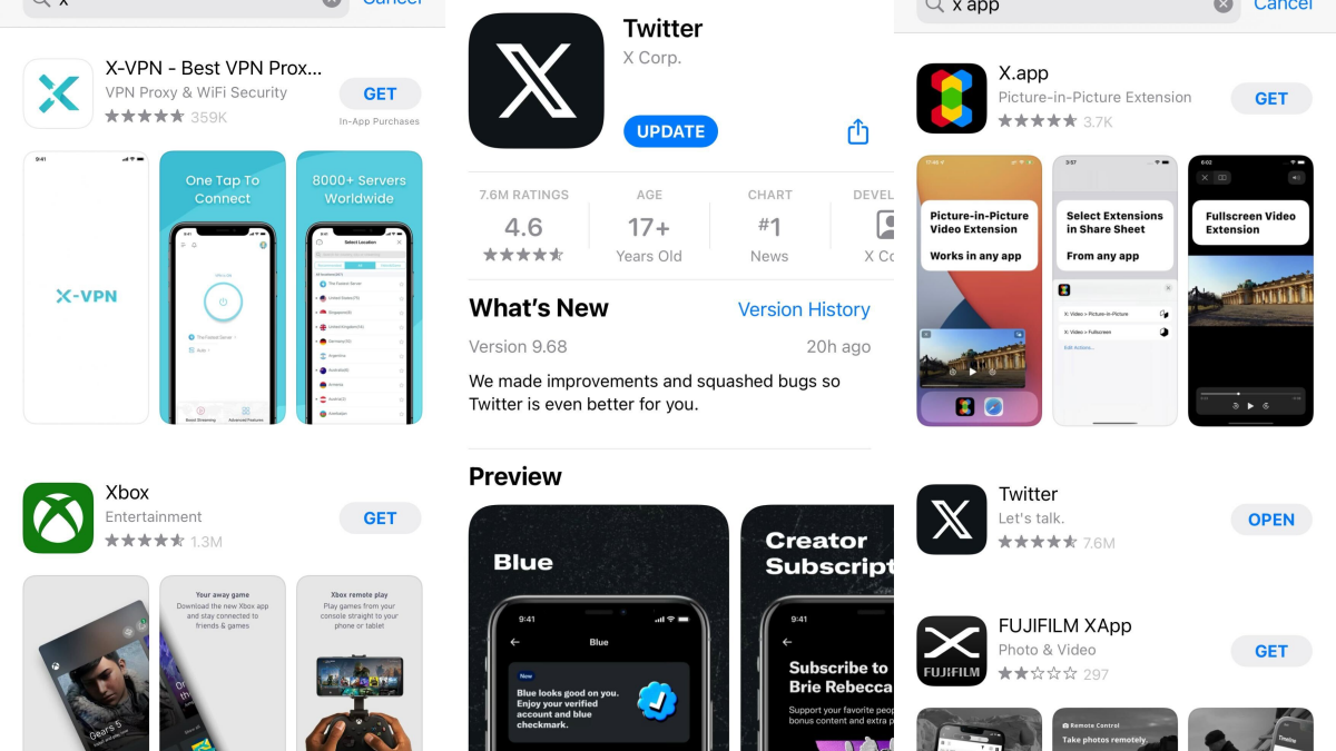 Apple is never letting Twitter rebrand as X in the App Retailer