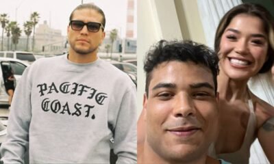 Brian Ortega reacts after Paulo Costa poses with his ancient girlfriend Tracy Cortez: “Everybody out right here talking bout I fumbled”