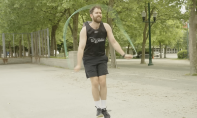 This Man Exhausted Himself Attempting to Soar Rope Cherish Floyd Mayweather