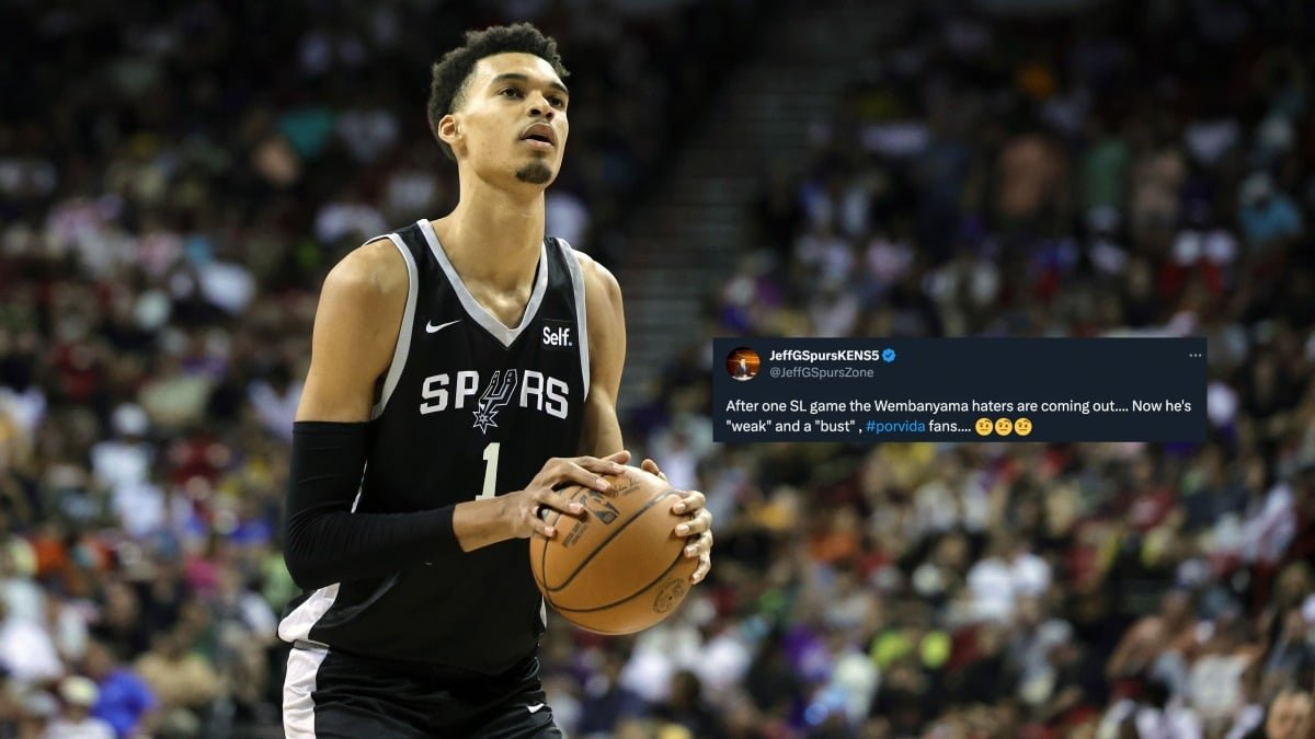 Victor Wembanyama’s Summer League debut turned into once NBA Twitter’s hype cycle at its silliest