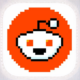 Reddit’s unusual iOS app icon is this grotesque pixelated thing