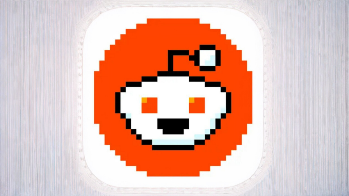 Reddit’s unusual iOS app icon is this grotesque pixelated thing