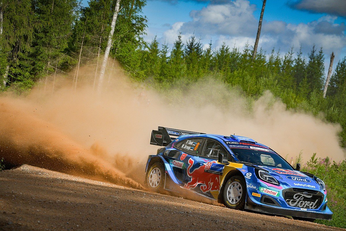 WRC Estonia: Tanak wins opening stage, Evans and Lappi portion lead