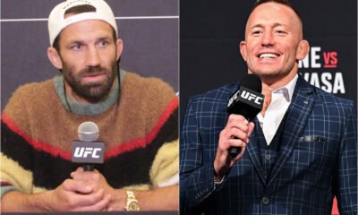 Luke Rockhold desires Georges St-Pierre grappling match: ‘I may depart straight on your neck’