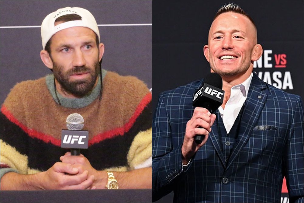 Luke Rockhold desires Georges St-Pierre grappling match: ‘I may depart straight on your neck’