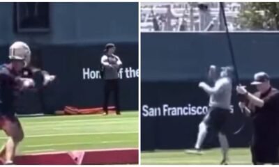 This Trey Lance throw turn out to be once so corrupt it’s already a meme