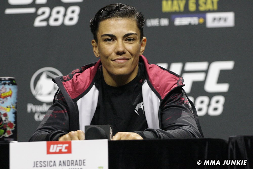 Jessica Andrade striking flyweight on retain to determine to strawweight: ‘It is the division where I became champion’