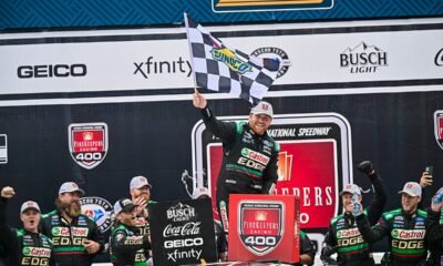 Buescher outduels Truex for Michigan Cup gain