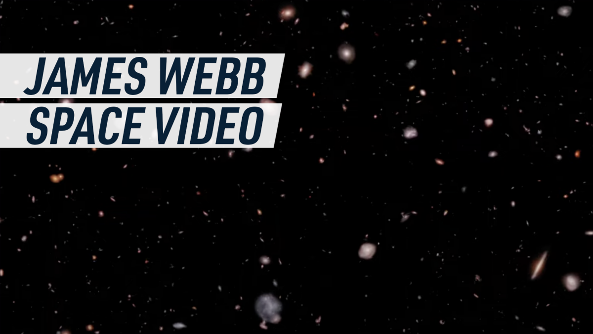 The spend of the James Webb Telescope, astronomers created a video seeing 200 million years into the past