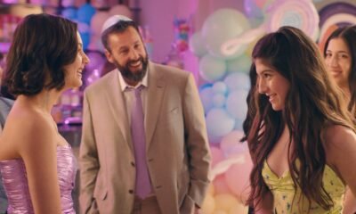 Adam Sandler and his daughters superstar in trailer for ‘You Are So Not Invited To My Bat Mitzvah’