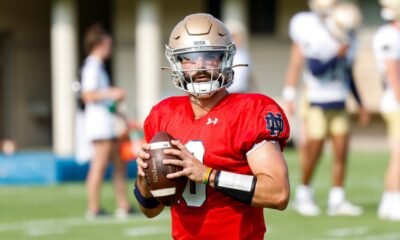 Sam Hartman Has Obtained The Notre Dame Locker Room