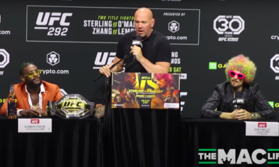 Gape:  UFC 292 press convention