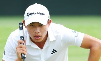 Collin Morikawa lights up Tour Championship, shockingly atop FedEx Cup leaderboard with career-low round