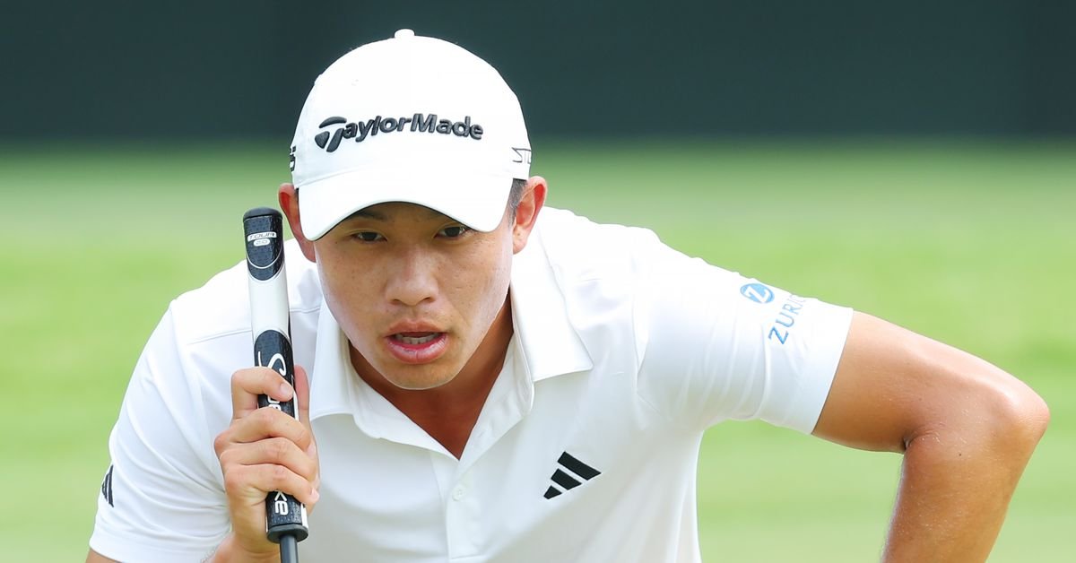 Collin Morikawa lights up Tour Championship, shockingly atop FedEx Cup leaderboard with career-low round