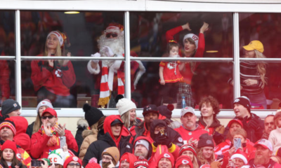 Taylor Swift and Travis Kelce celebrate Christmas Day at Arrowhead Stadium