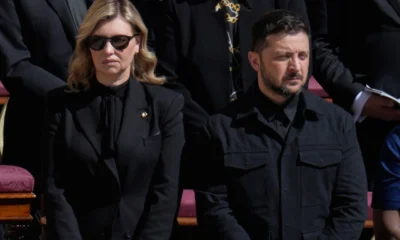 olena-zelensky-pope-francis-funeral