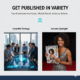 Get published in variety