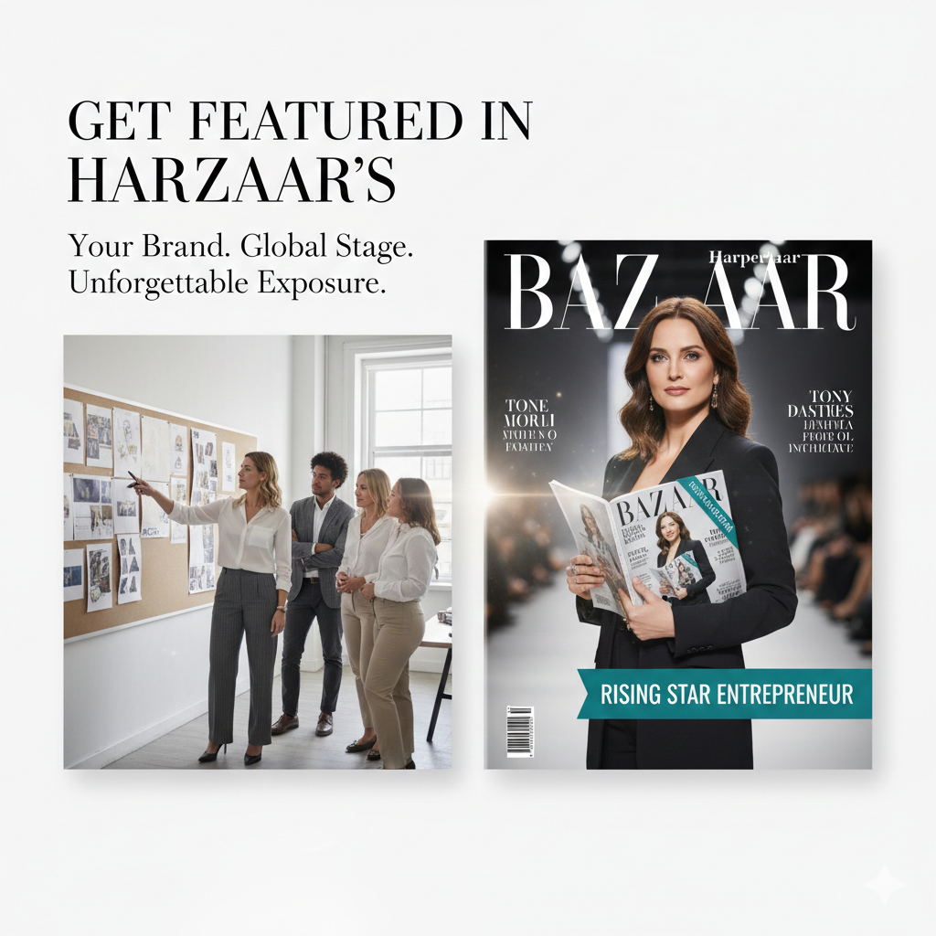 Get Featured in Harper’s Bazaar