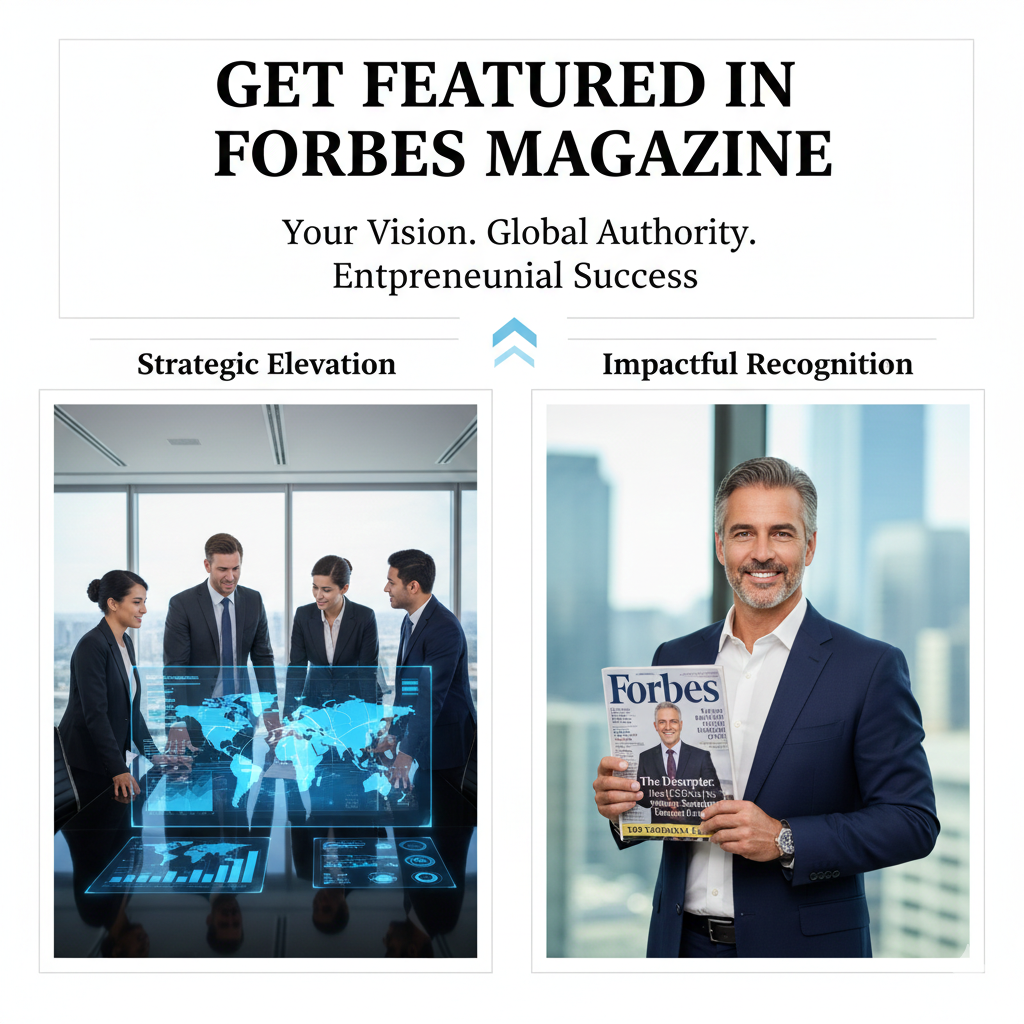 Get featured in forbes magazine