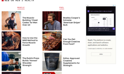 Get featured in Men's Health magazine