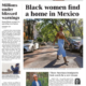 USA Today magazine front page featuring a lifestyle story on Black women living in Mexico, highlighting how impactful stories can get featured in USA Today magazine.