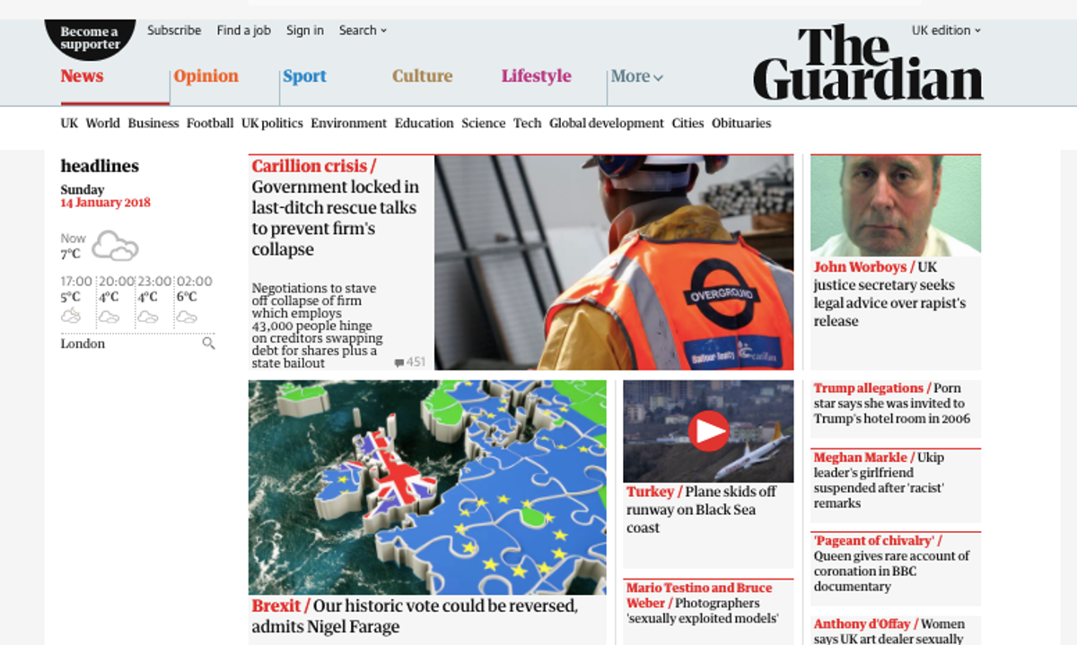 Get Featured in The Guardian