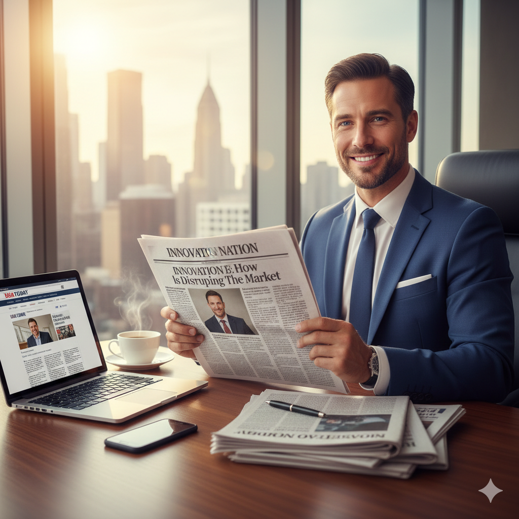 get featured in USA Today magazine